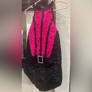 Girls dance costume